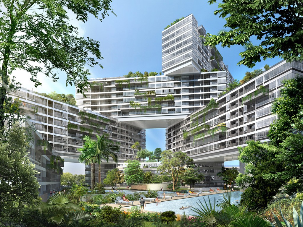 the interlace facade